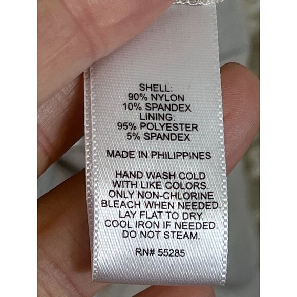 Express Dress 6 Tan Floral Mini Lace Mesh Western Boho Indie Festival Feminine - Picture 10 of 11